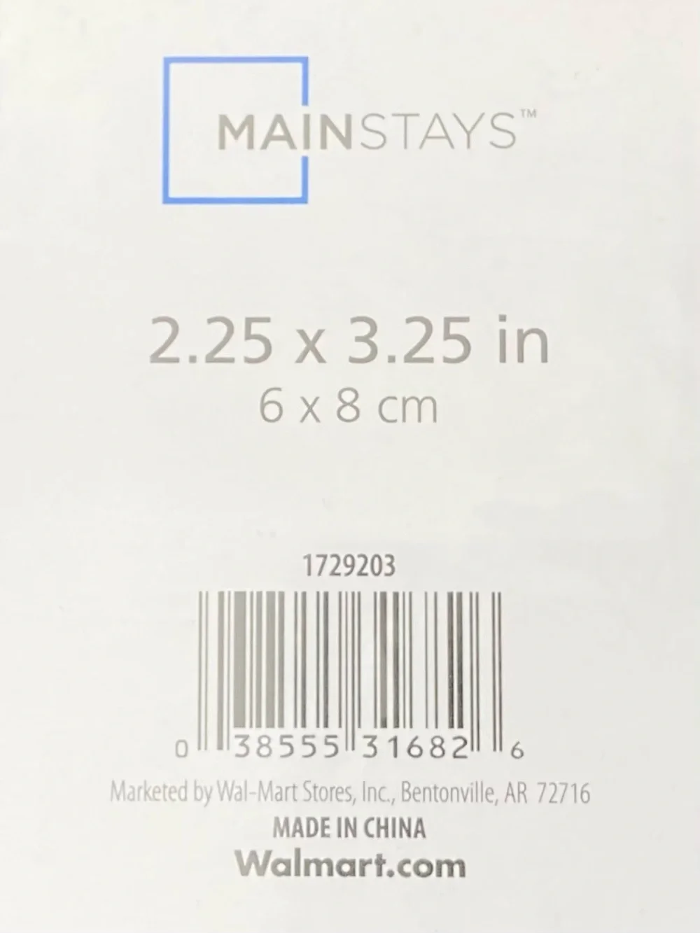 ⭐️ Transparent Plastic 2.5” x 3.5” Desk Picture Frames Set Of 2